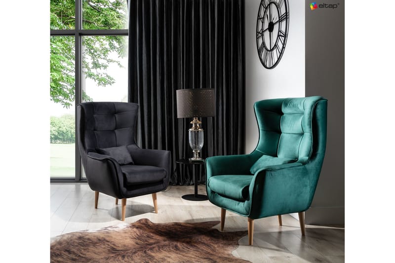 Arti Øreklaplænestol, Grøn