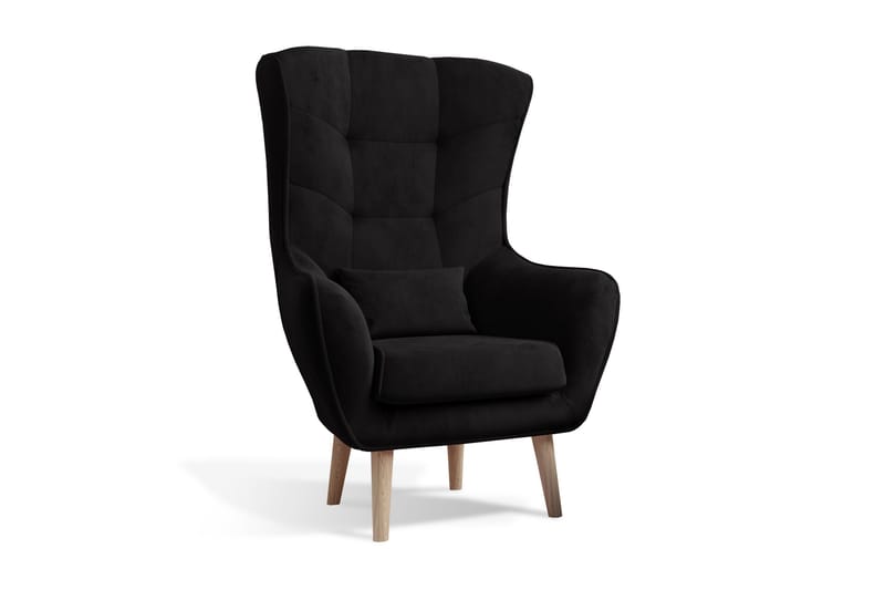 Arti Øreklaplænestol, Sort