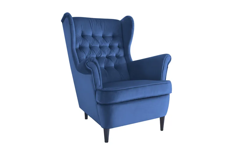 Harryda Øreklapstol, Blå