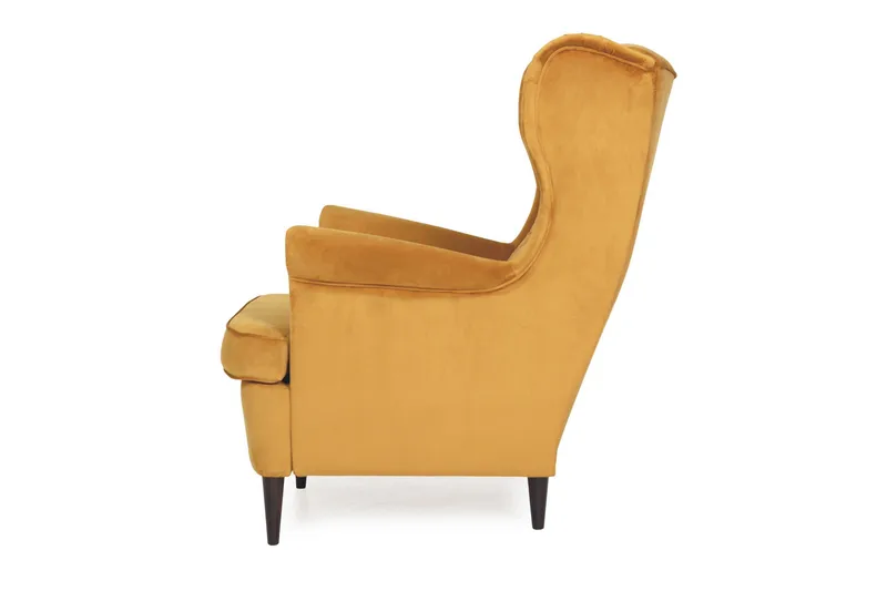 Harryda Øreklapstol - Gul - Møbler - Stole & lænestole - Lænestole - Øreklapstol