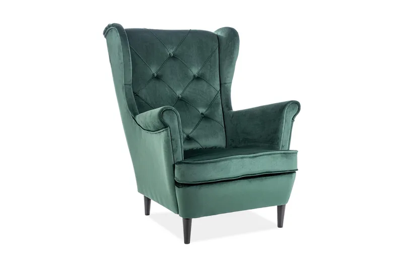 Ladella Øreklapstol, Grøn