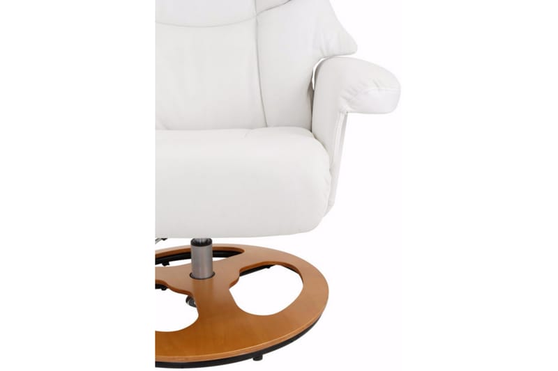 Tabia lænestol kunstlæder - hvid - Møbler - Stole & lænestole - Lænestole - Øreklapstol