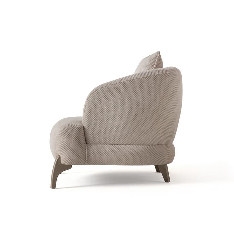 Øreklapstol Atelier Del Sofa Bonjo Silver (80 x 78 x 80 cm) beige - Beige - Møbler - Stole & lænestole - Lænestole - Øreklapstol
