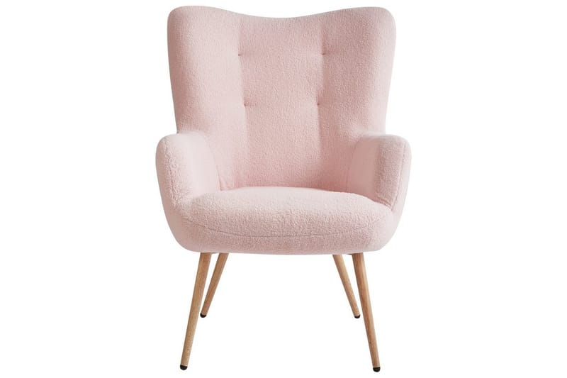 Øreklapstol Vejle - Beige, hvid - Møbler - Stole & lænestole - Lænestole - Øreklapstol