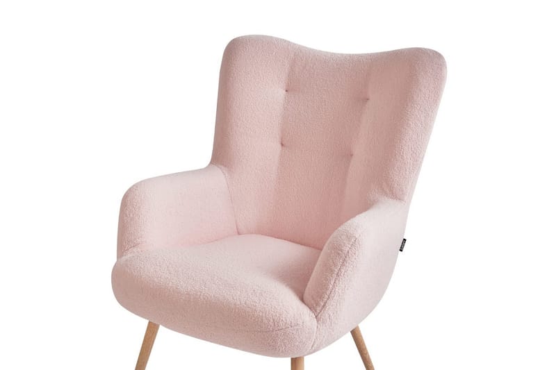 Øreklapstol Vejle - Beige, hvid - Møbler - Stole & lænestole - Lænestole - Øreklapstol