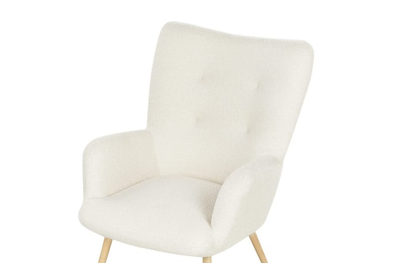 Øreklapstol Vejle - Beige, sort - Møbler - Stole & lænestole - Lænestole - Øreklapstol