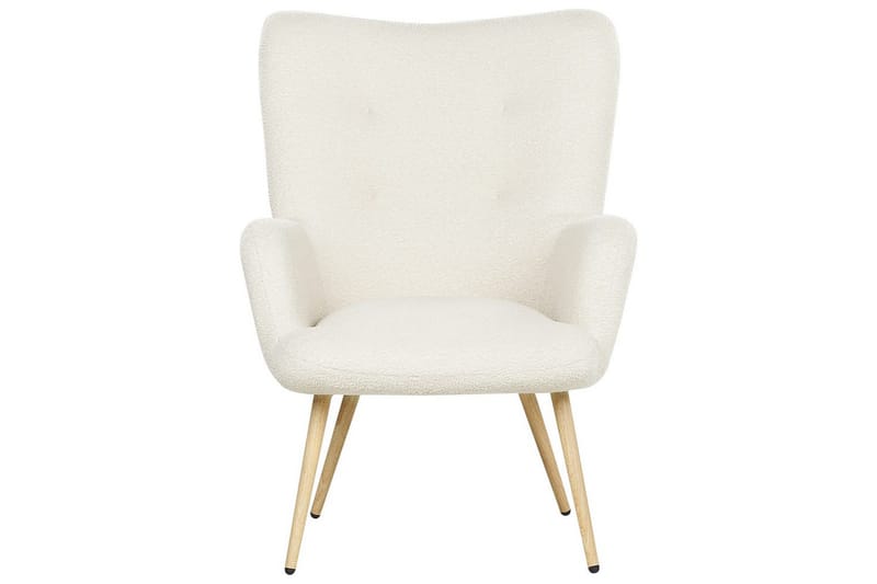 Øreklapstol Vejle - Beige, sort - Møbler - Stole & lænestole - Lænestole - Øreklapstol