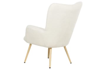 Øreklapstol Vejle - Beige, sort - Møbler - Stole & lænestole - Lænestole - Øreklapstol