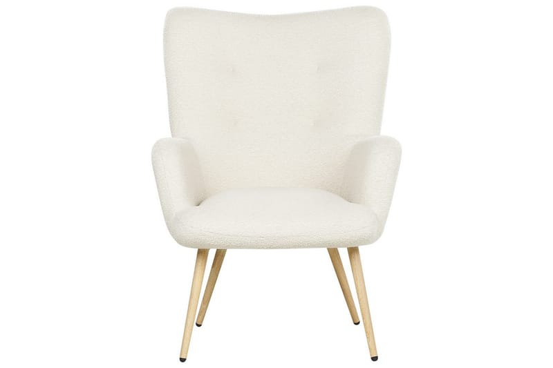 Øreklapstol Vejle - Beige, sort - Møbler - Stole & lænestole - Lænestole - Øreklapstol