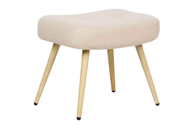 Øreklapstol Vejle - Rosa, mørkt træ - Møbler - Stole & lænestole - Lænestole - Øreklapstol