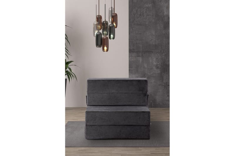 1-sædet sovesofa Maroubridgelcrest Antracit - Antracit - Møbler - Stole & lænestole - Lænestole - Sengestol