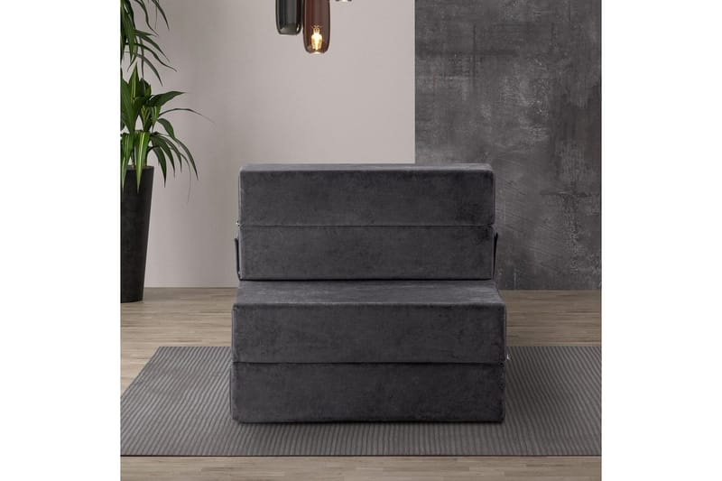 1-sædet sovesofa Maroubridgelcrest Antracit - Antracit - Møbler - Stole & lænestole - Lænestole - Sengestol