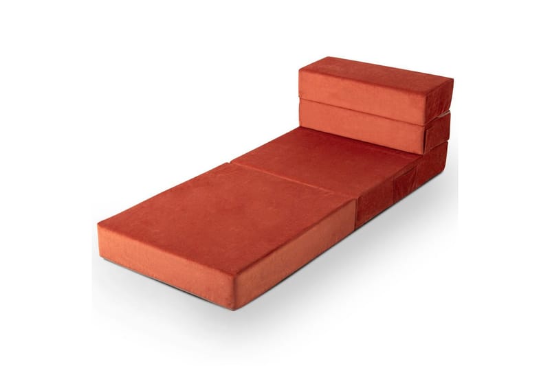 1-sædet sovesofa Maroubridgelcrest Appelsin - Appelsin - Møbler - Stole & lænestole - Lænestole - Sengestol