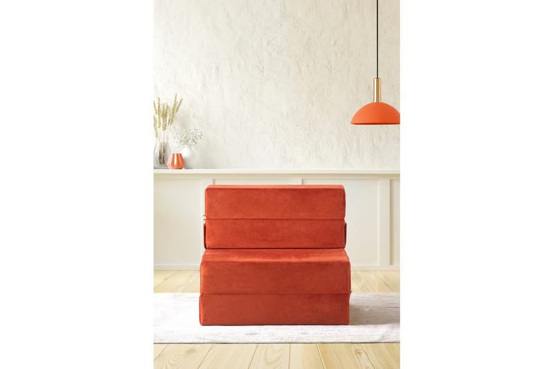 1-sædet sovesofa Maroubridgelcrest Appelsin - Appelsin - Møbler - Stole & lænestole - Lænestole - Sengestol