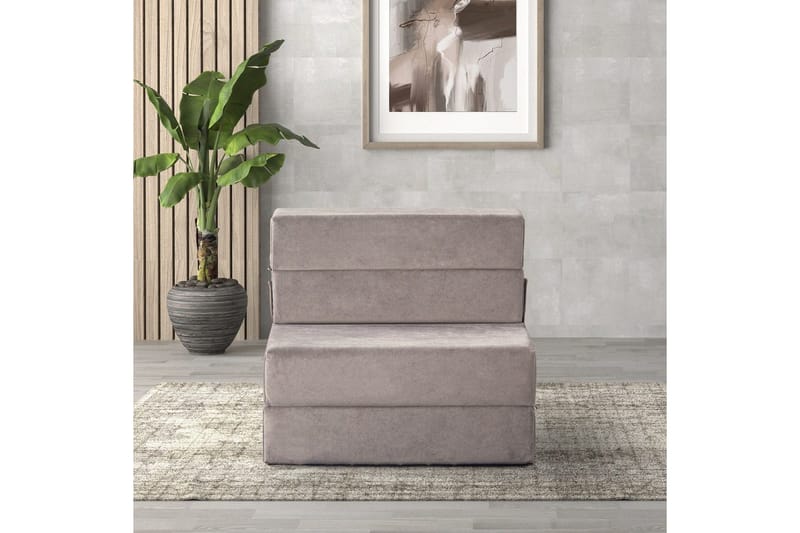 1-sædet sovesofa Maroubridgelcrest Lys Grå - Lys Grå - Møbler - Stole & lænestole - Lænestole - Sengestol