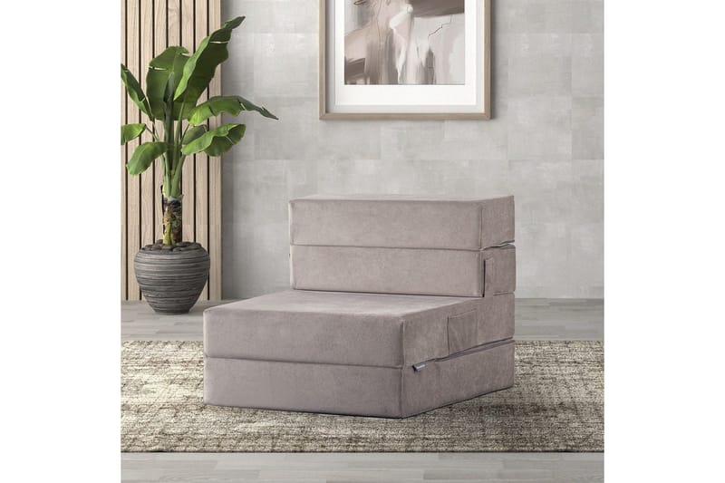 1-sædet sovesofa Maroubridgelcrest Lys Grå - Lys Grå - Møbler - Stole & lænestole - Lænestole - Sengestol