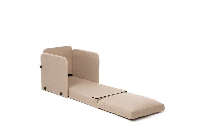 1-sædet sovesofa Rubby Beige - Beige - Møbler - Stole & lænestole - Lænestole - Sengestol