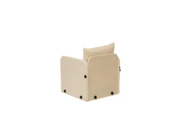1-sædet sovesofa Rubby Creme - Creme - Møbler - Stole & lænestole - Lænestole - Sengestol
