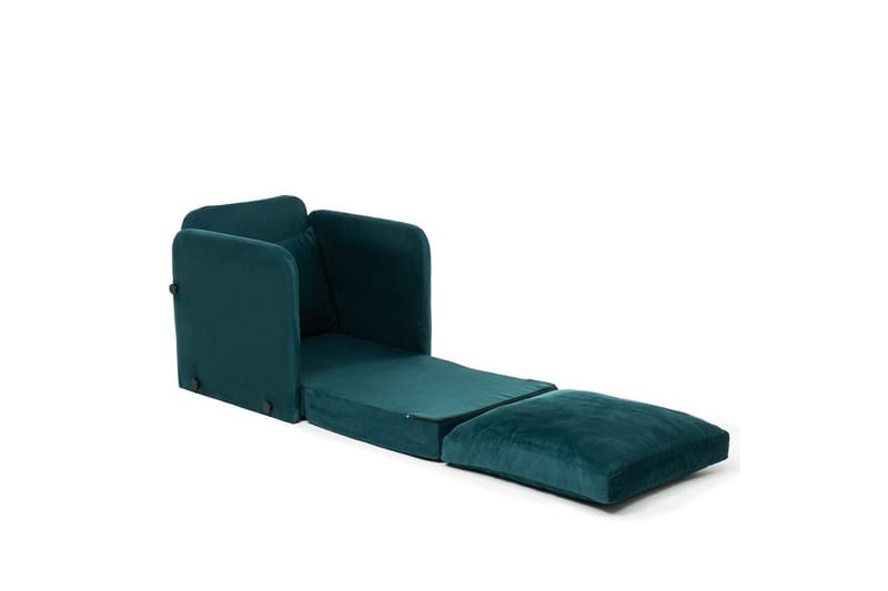 1-sædet sovesofa Rubby Petrolgrøn - Petrolgrøn - Møbler - Stole & lænestole - Lænestole - Sengestol