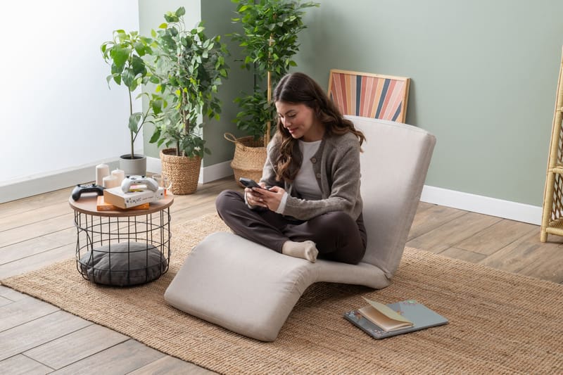 1-Seat Sofa-Bed Atelier Del Sofa Creme - Møbler - Stole & lænestole - Lænestole - Sengestol