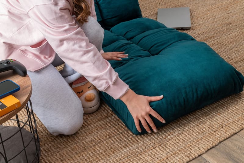 1-Seat Sofa-Bed Atelier Del Sofa Petrol Green - Møbler - Stole & lænestole - Lænestole - Sengestol