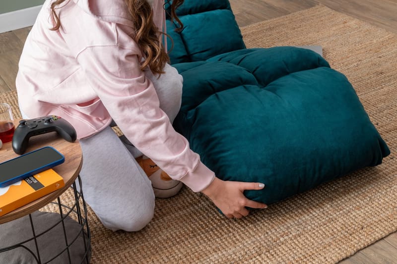 1-Seat Sofa-Bed Atelier Del Sofa Petrol Green - Møbler - Stole & lænestole - Lænestole - Sengestol