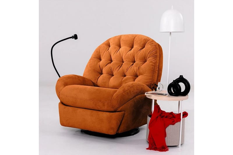 Adesis Elektrisk reclinerlænestol - Rød - Møbler - Stole & lænestole - Lænestole - Liggestol