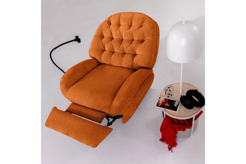 Adesis Elektrisk reclinerlænestol - Rød - Møbler - Stole & lænestole - Lænestole - Liggestol