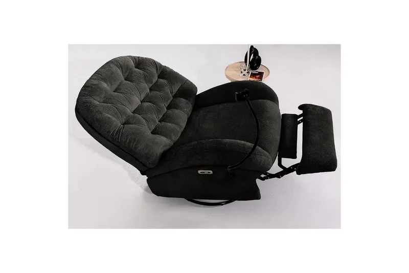 Adesis Elektrisk reclinerlænestol - Sort - Møbler - Stole & lænestole - Lænestole - Liggestol