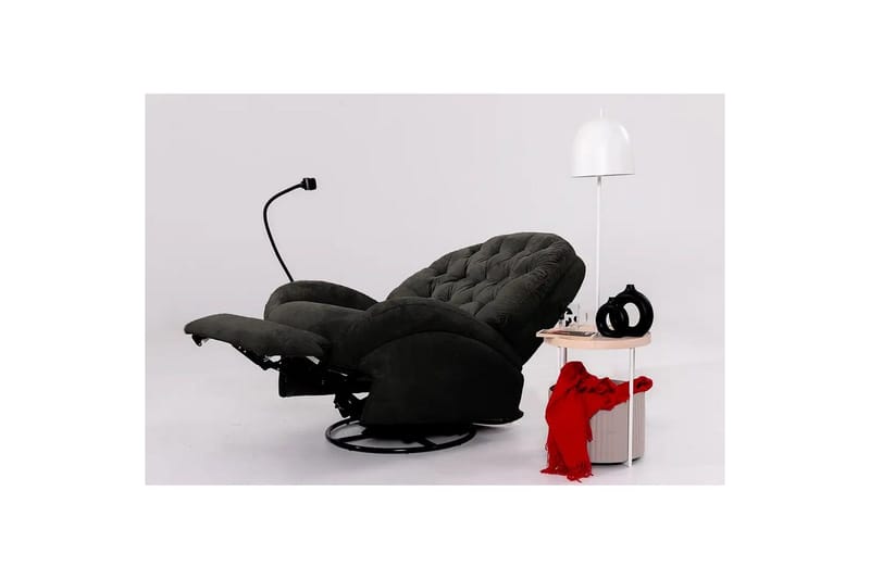 Adesis Elektrisk reclinerlænestol - Sort - Møbler - Stole & lænestole - Lænestole - Liggestol