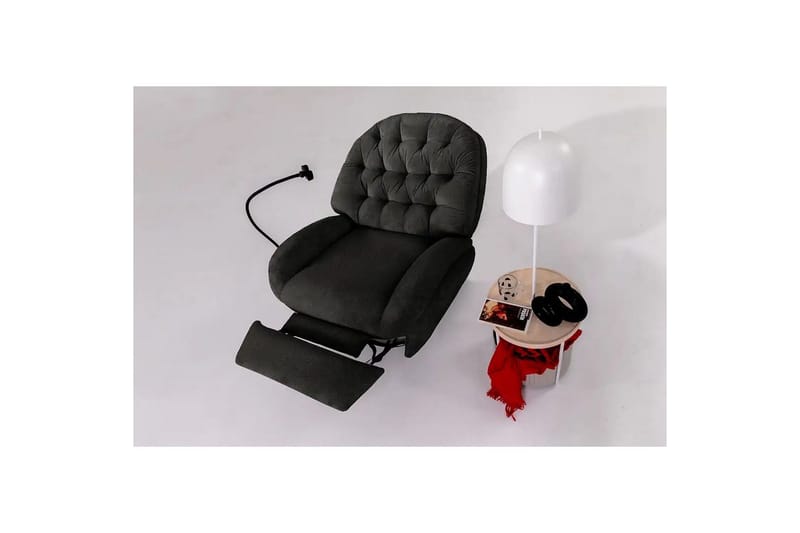 Adesis Elektrisk reclinerlænestol - Sort - Møbler - Stole & lænestole - Lænestole - Liggestol