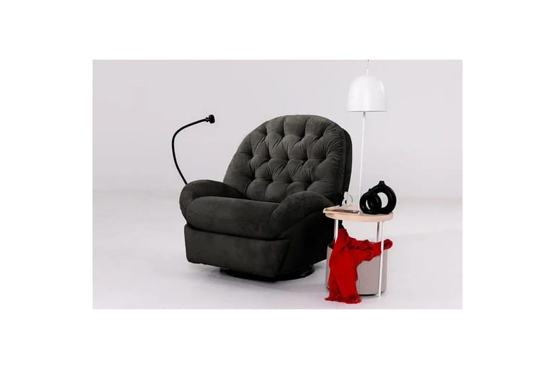 Adesis Elektrisk reclinerlænestol - Sort - Møbler - Stole & lænestole - Lænestole - Liggestol