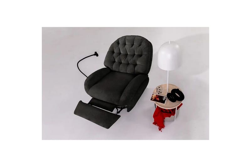 Adesis Elektrisk reclinerlænestol - Sort - Møbler - Stole & lænestole - Lænestole - Liggestol