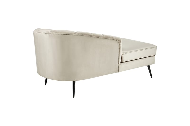 Allier Chaiselong 150 cm Højre - Beige/Sort - Møbler - Stole & lænestole - Lænestole - Chaiselong lænestol & Divan lænesto