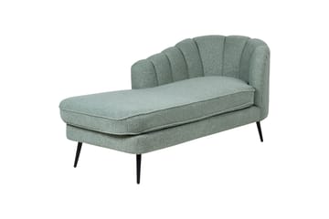Allier Chaiselong 150 cm Højre - Sort/Grøn - Møbler - Stole & lænestole - Lænestole - Chaiselong lænestol & Divan lænesto