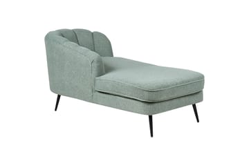 Allier Chaiselong 150 cm Højre - Sort/Grøn - Møbler - Stole & lænestole - Lænestole - Chaiselong lænestol & Divan lænesto