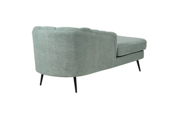 Allier Chaiselong 150 cm Højre - Sort/Grøn - Møbler - Stole & lænestole - Lænestole - Chaiselong lænestol & Divan lænesto
