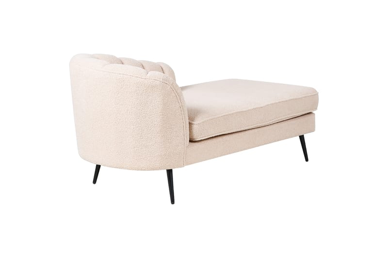 Allier Chaiselong 150 cm Venstre - Beige/Sort - Møbler - Stole & lænestole - Lænestole - Chaiselong lænestol & Divan lænesto