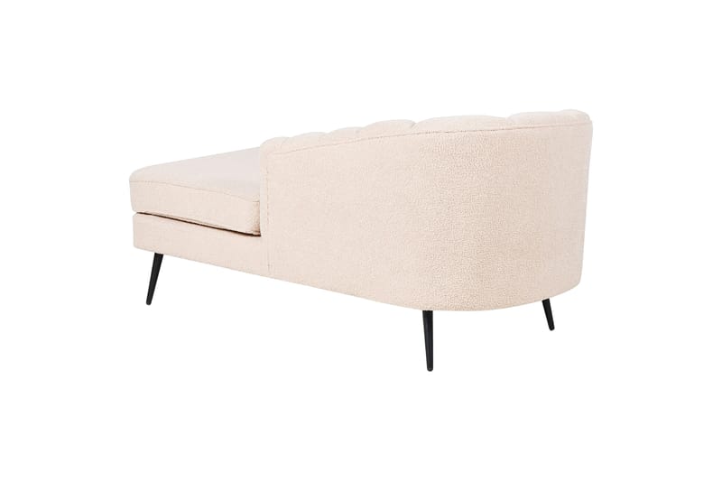 Allier Chaiselong 150 cm Venstre - Beige/Sort - Møbler - Stole & lænestole - Lænestole - Chaiselong lænestol & Divan lænesto
