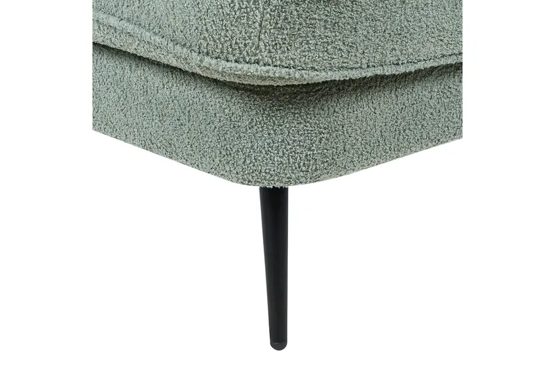 Allier Chaiselong 150 cm Venstre - Sort/Grøn - Møbler - Stole & lænestole - Lænestole - Chaiselong lænestol & Divan lænesto