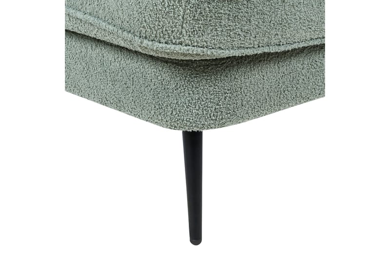 Allier Chaiselong 150 cm Venstre - Sort/Grøn - Møbler - Stole & lænestole - Lænestole - Chaiselong lænestol & Divan lænesto