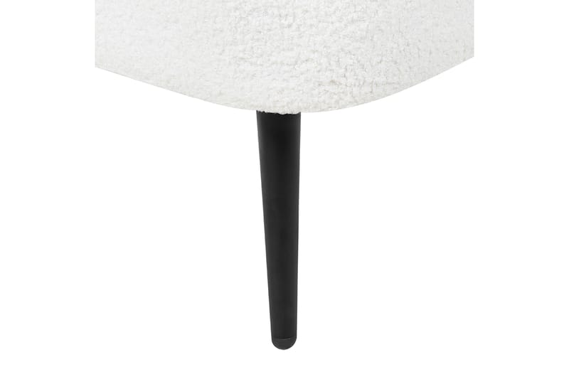 Allier Chaiselong 150 cm Venstre - Sort/Hvid - Møbler - Stole & lænestole - Lænestole - Chaiselong lænestol & Divan lænesto