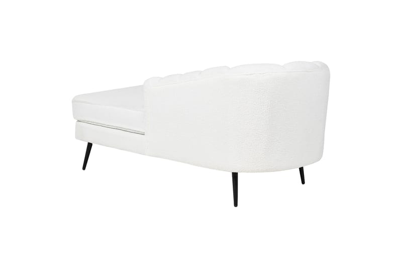 Allier Chaiselong 150 cm Venstre - Sort/Hvid - Møbler - Stole & lænestole - Lænestole - Chaiselong lænestol & Divan lænesto