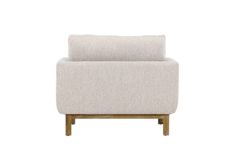 Almindelig lænestol med armlæn Venture Home Olympos lænestol Beige - Møbler - Stole & lænestole - Lænestole
