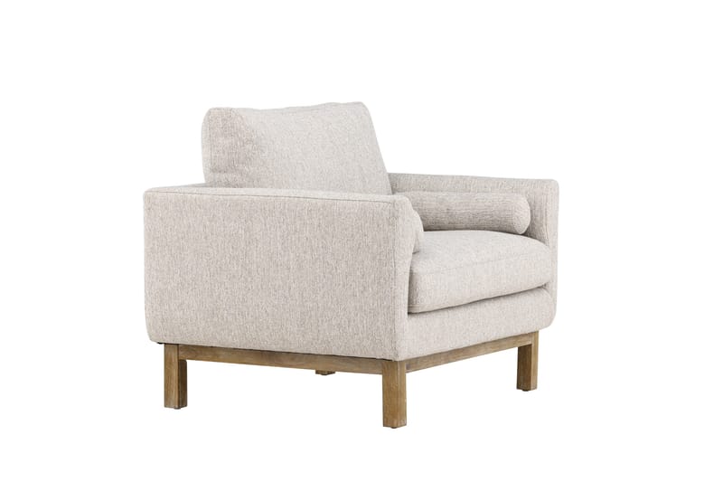 Almindelig lænestol med armlæn Venture Home Olympos lænestol Beige - Møbler - Stole & lænestole - Lænestole