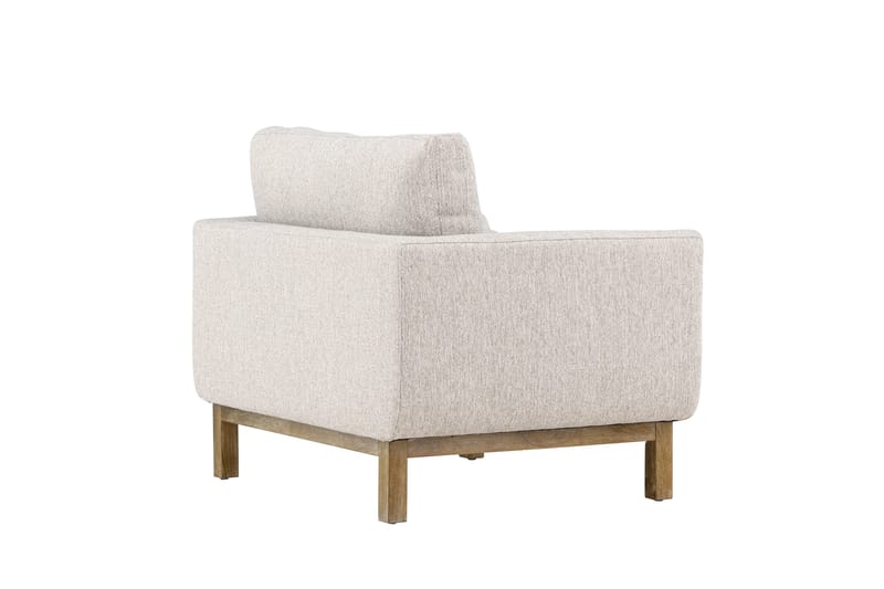 Almindelig lænestol med armlæn Venture Home Olympos lænestol Beige - Møbler - Stole & lænestole - Lænestole
