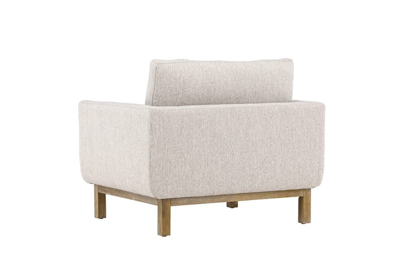 Almindelig lænestol med armlæn Venture Home Olympos lænestol Beige - Møbler - Stole & lænestole - Lænestole