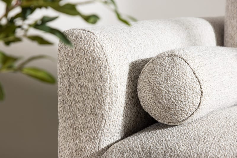 Almindelig lænestol med armlæn Venture Home Olympos lænestol Beige - Møbler - Stole & lænestole - Lænestole