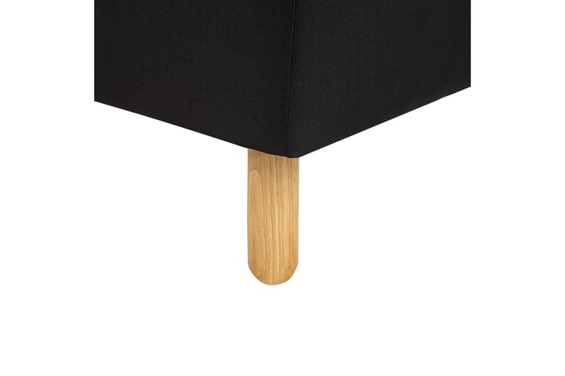 Alsten Chaiselong 163 cm - Sort/Lyst træ - Møbler - Stole & lænestole - Lænestole - Chaiselong lænestol & Divan lænesto