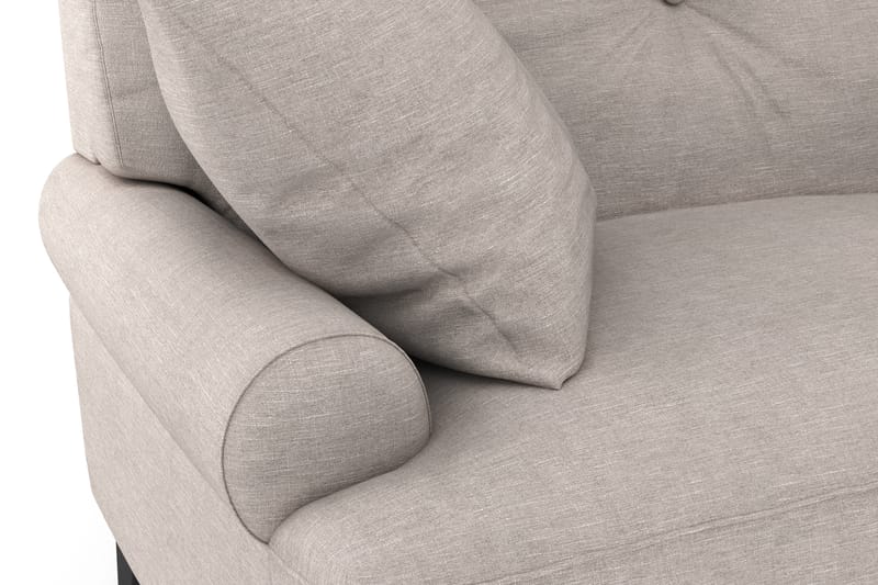 Andrew Loveseat - Beige/Krom - Møbler - Stole & lænestole - Lænestole